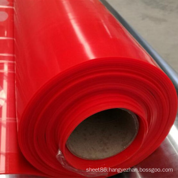 Factory Price Red Color Silicone Rubber Sheet, Dark Red Color Silicone Sheet